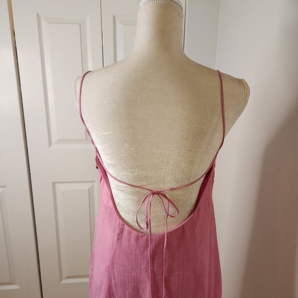 Zara, Low Back Dress, Pink - Picture 5 of 5